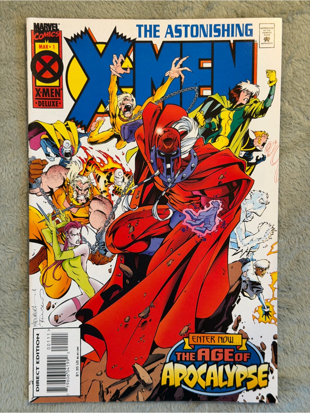 VTG 90s Marvel Comics The Astonishing X-Men #1